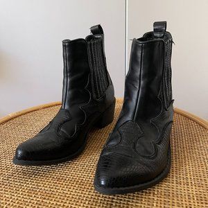 Black Western Boots